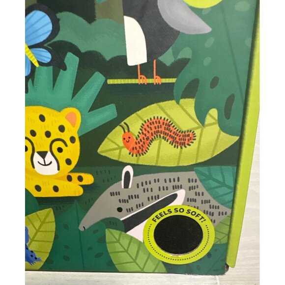 Mudpuppy Rainforest Fuzzy Puzzle 42 Chunky Pieces Eco-Friendly Educational - Picture 3 of 6